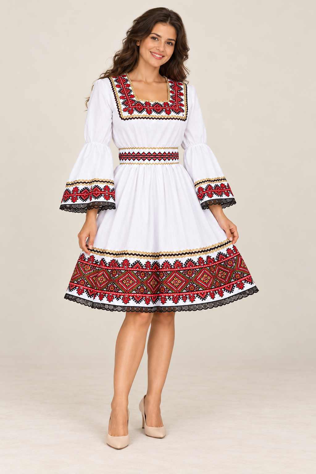 Дамска народна рокля „ “традиция “