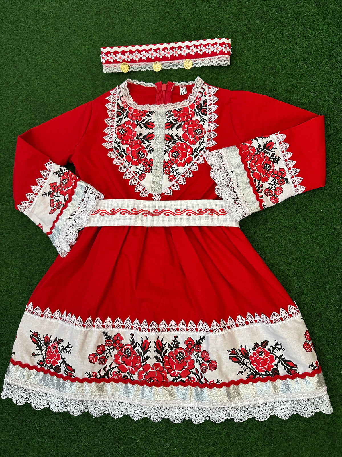Детска народна рокля „Китка “