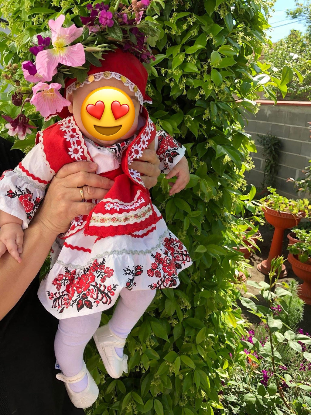 Детска народна рокля „ Китна“