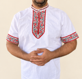Мъжка народна риза с шевица  ,,корен“